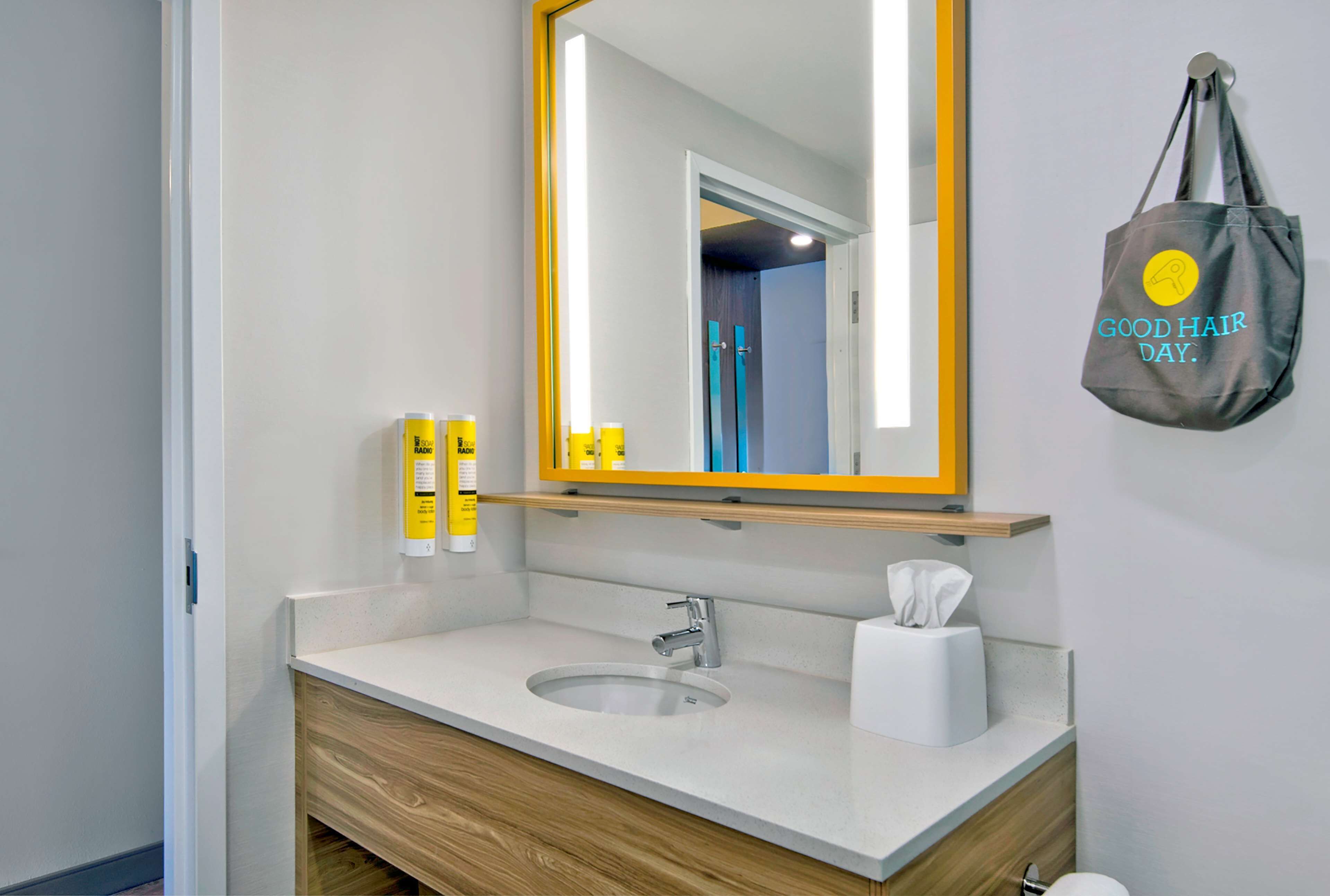 free toiletries, hair dryer, towels, soap