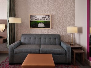 Living area - Home2 Suites By Hilton Tupelo, Ms (Tupelo)