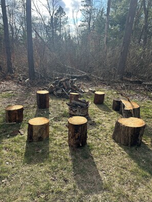 Property grounds - Log Cabin Sleeps four (Big Rapids)