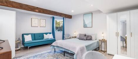1 Schlafzimmer, Schreibtisch, Bügeleisen/Bügelbrett, kostenloses WLAN
