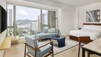 Premium bedding, in-room safe, blackout curtains, iron/ironing board