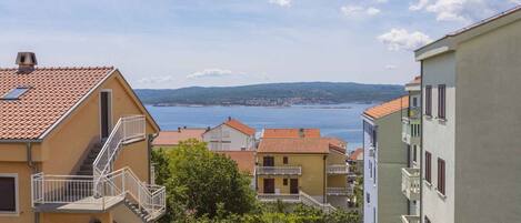 Udsigt fra overnatningsstedet