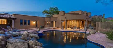 Außenpool, beheizter Pool