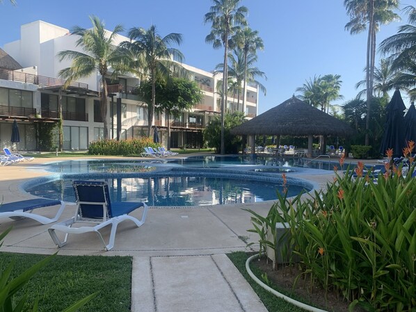 Alberca al aire libre 