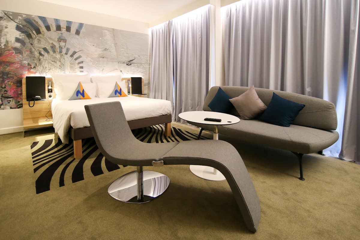 superior double room, 1 double bed with sofa bed | 1 bedroom, hypo-allergenic bedding, minibar, in-room safe