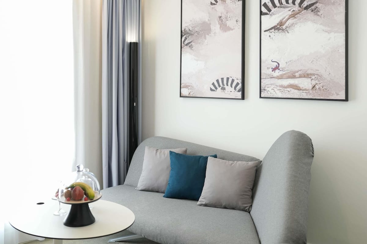 superior double room, 1 double bed with sofa bed | 1 bedroom, hypo-allergenic bedding, minibar, in-room safe