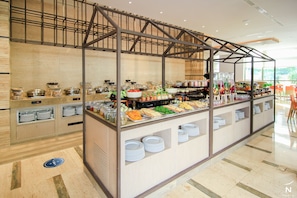 Tägliches Frühstücksbuffet (50 TND pro Person)
