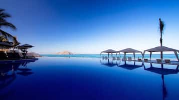 An infinity pool