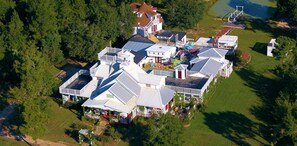 منظر من الجو على ارتفاع عالٍ