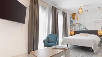 1 bedroom, free cots/infant beds, free WiFi, bed sheets