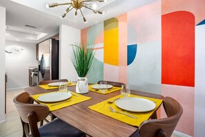 Dining - Colorful, Modern Condo at the famed Biltmore (Palm Springs)