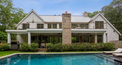 Unique Modern Barn House in Sag Harbor