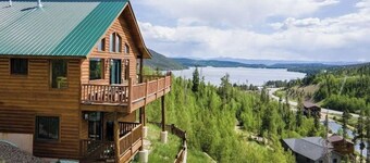 Amazing Views of Shadow Mnt/lake,firepit,3br/2ba Cozy Cabin in Grand Lk,sleeps6