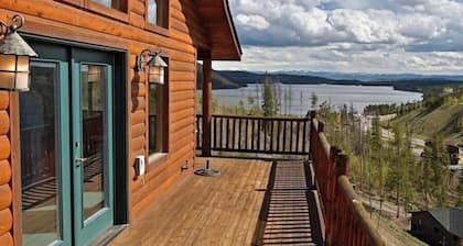 Amazing Views of Shadow Mnt/lake,firepit,3br/2ba Cozy Cabin in Grand Lk,sleeps6