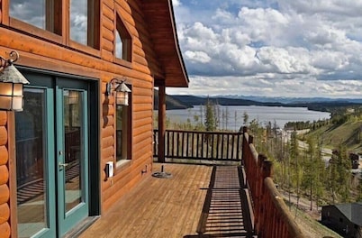 Amazing Views of Shadow Mnt/lake,firepit,3br/2ba Cozy Cabin in Grand Lk,sleeps6