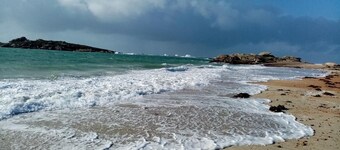 fully-renovated 4* gite with character, beaches and shops within walking distance.