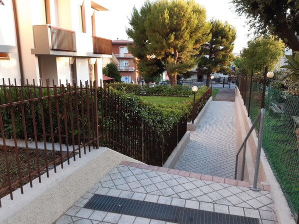 Enceinte de l’hébergement