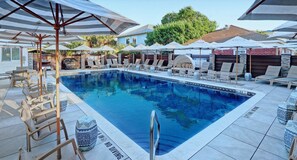 Una piscina climatizada