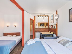 1 chambre, Wi-Fi, draps fournis