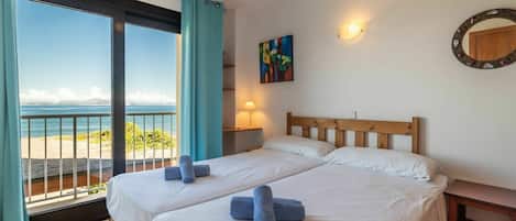 2 Schlafzimmer, Reisekinderbett, kostenloses WLAN