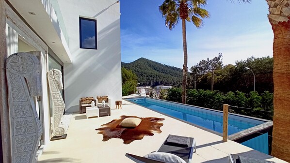 Pool - Fantastic Luxury Mansion Close to the Beach with Pool, Jacuzzi (Cala Llonga)