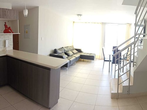 Apartment - furnished duplex, terrace with view of Chiclayo, pool, gym
