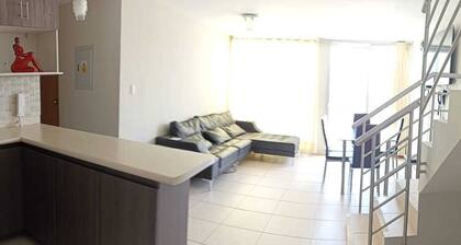 Apartment - furnished duplex, terrace with view of Chiclayo, pool, gym