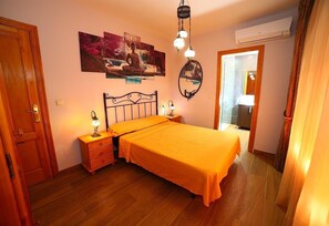 6 dormitorios, tabla de planchar con plancha, wifi gratis y ropa de cama
