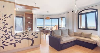 Ferienwohnung 'Vista De Lobos' mit Meerblick, Balkon und WLAN
