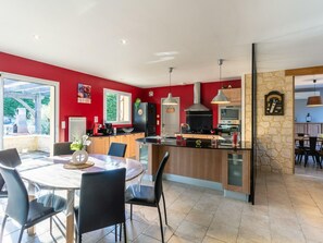 Dining - Stone house with pool near Sarlat (Saint-Cybranet)