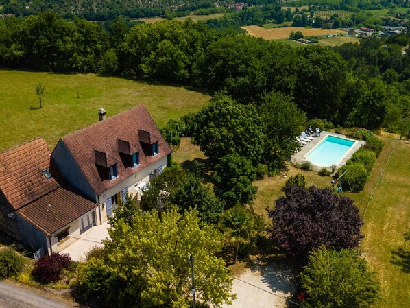 Exterior - Périgourdine House with Private Pool and Wifi (Saint-Cybranet)