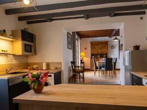 Fridge, microwave, oven, dishwasher - Cozy, charming house, enclosed garden, near historical sites (Saint-Front-la-Rivière)