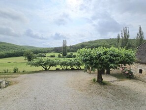 Property grounds - Charming detached house with terrace and BBQ in Dordogne, pets allowed (Aubas)