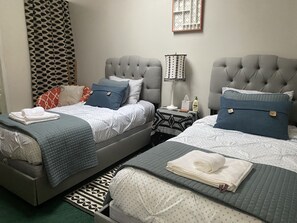 3 bedrooms, in-room safe, iron/ironing board, free WiFi