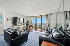 TV - Spinnaker 301-3BR/2BA Oceanfront condo in Windy Hill (North Myrtle Beach)