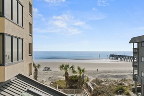 Accommodatie ligt op het strand