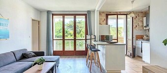 Large T3 fully equipped, near hypercentre & large beach, ideal for families