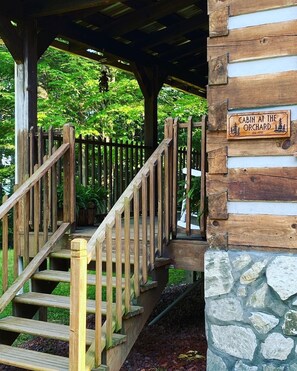 Property grounds - Blue Ridge Mtn Log Cabin 4 bedroom + Treehouse Bird Watchers (Cana)