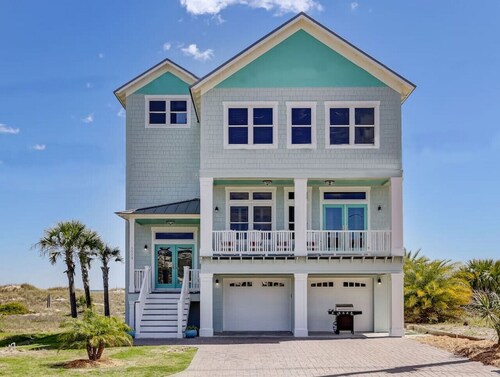 Mermaid Castle | Oceanfront Luxury Beach House | Rooftop Deck