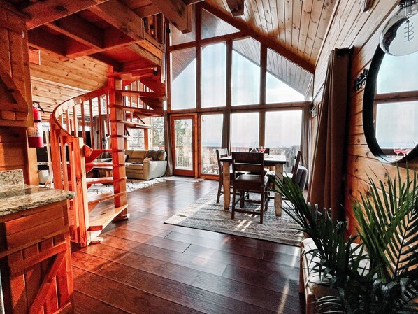 Smart TV, chimenea, videojuegos y libros 