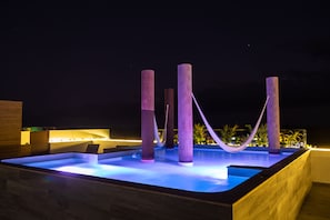 Pool - Modern Couple Suite with private garden terrace & jacuzzi  (Akumal Quintana Roo)