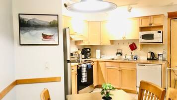 KĂŒhlschrank, Mikrowelle, Ofen, Herdplatte