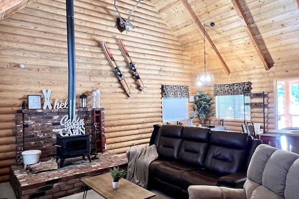 Get cozy in our spacious living room!