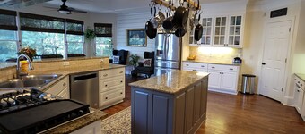 Live in a mansion near the city, offering a resort-style setup.