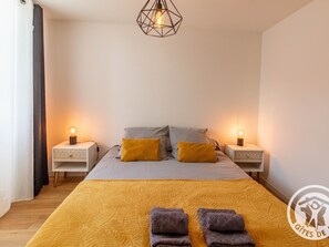 2 chambres, Wi-Fi gratuit, draps fournis