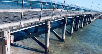 Stunning beachfront view ,