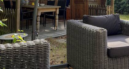 Beautiful chalet at the 5-star Krieghuusbelten vacation park in Overijssel