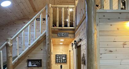 Rock House Cabins in Hocking Hills, OH. Located beside Rock House State Park.