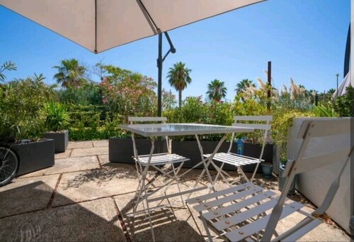 P2 spacieux  47m2  de plain-pied ensoleillé Classé 3***  pour 4 personnes