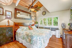 2 bedrooms, iron/ironing board, free WiFi, bed sheets - Pali Ke Kua: Paradise awaits. Enjoy Stunning Ocean Views, beach access, & AC! (Princeville)